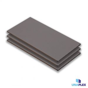 hpl plaat - hpl stofgrijs - (ral 7037) - (1300x3050x6mm)