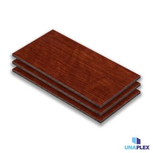 hpl plaat - hpl houtkleur-rood - (hout rood) - (1030x3050x6mm)