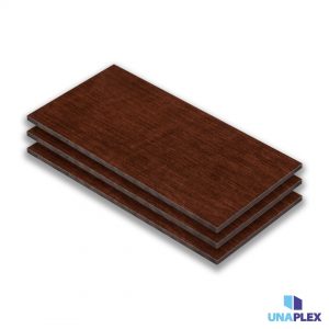 hpl plaat - hpl houtkleur-bruin - (hout bruin) - (1030x3050x6mm)