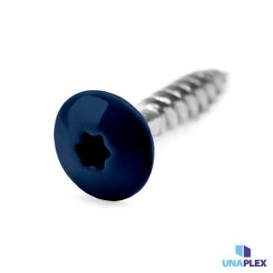 hpl schroeven - schroeven blauw - (25 mm)
